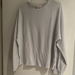 Michael Kors Light Gray Crewneck Sweater